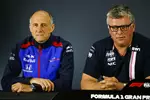 Foto zur News: Franz Tost und Otmar Szafnauer