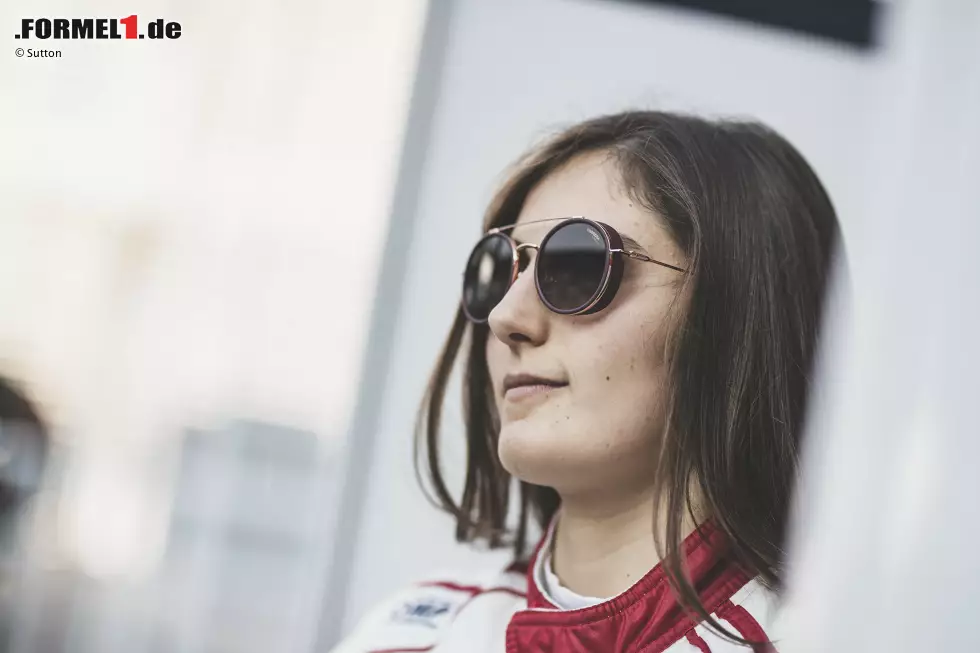 Foto zur News: Tatiana Calderon (Sauber)