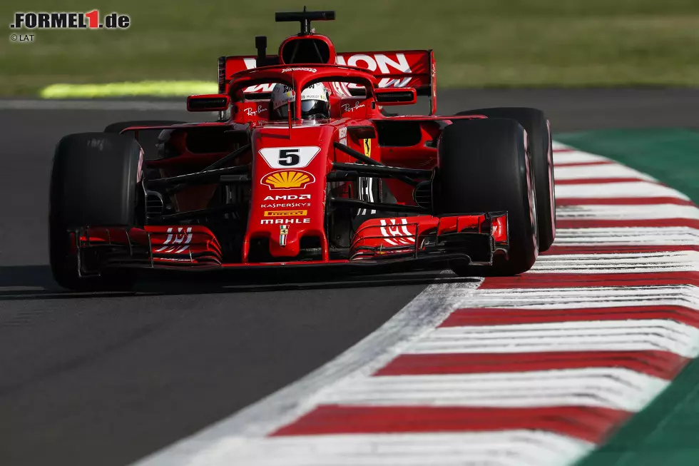 Foto zur News: Sebastian Vettel (Ferrari)