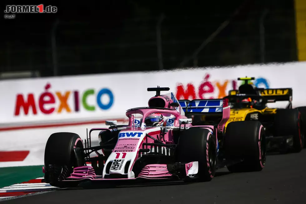 Foto zur News: Sergio Perez (Racing Point)