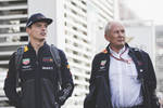 Foto zur News: Max Verstappen (Red Bull) und Helmut Marko
