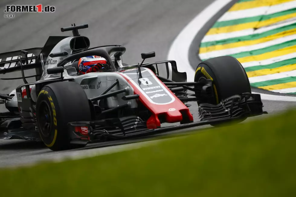 Foto zur News: Romain Grosjean (Haas)