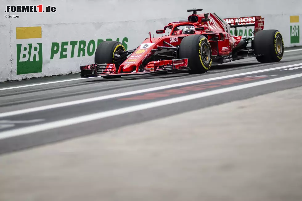 Foto zur News: Sebastian Vettel (Ferrari)