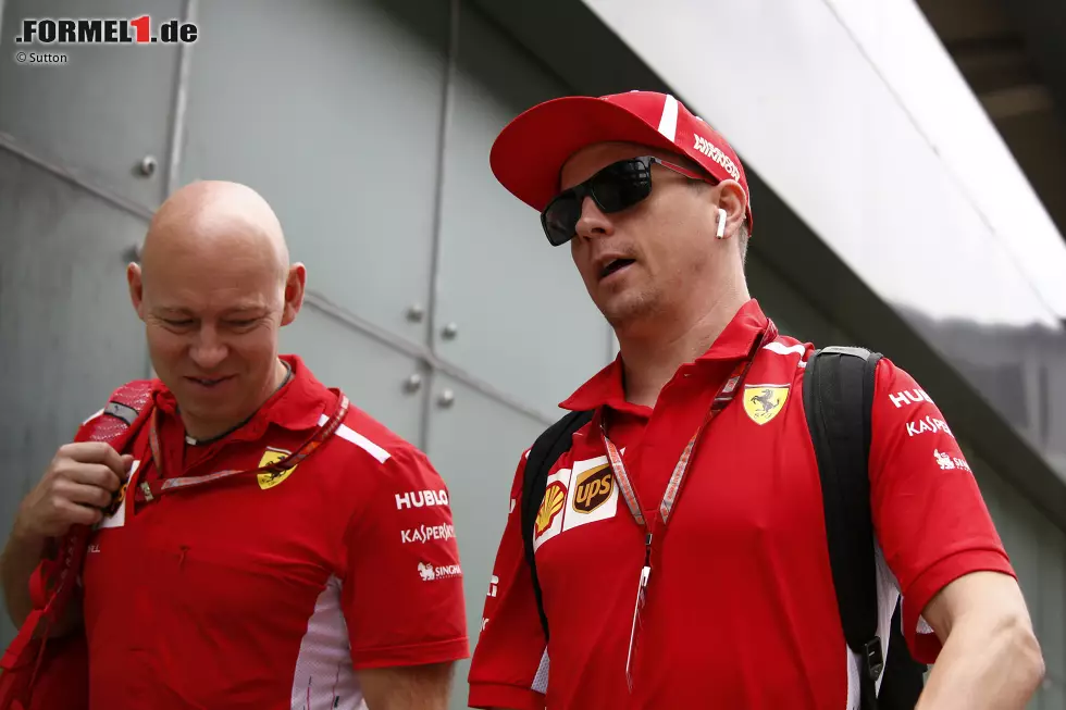 Foto zur News: Kimi Räikkönen (Ferrari)