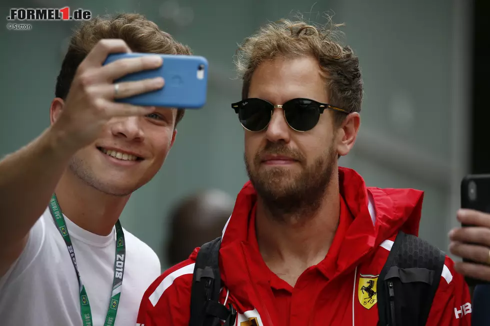 Foto zur News: Sebastian Vettel (Ferrari)