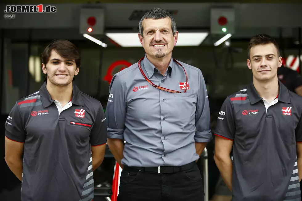 Foto zur News: Pietro Fittipaldi, Louis Deletraz und Jean-Denis Deletraz