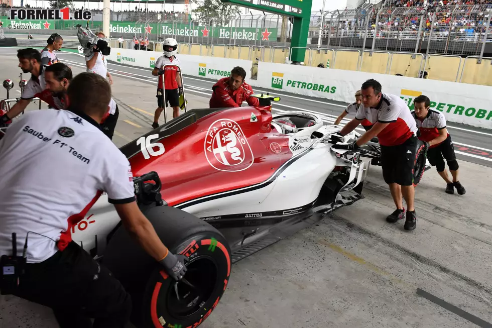 Foto zur News: Charles Leclerc (Sauber)