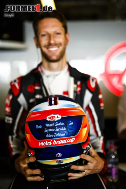 Foto zur News: Romain Grosjean (Haas)