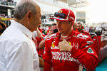 Foto zur News: Peter Sauber und Kimi Räikkönen (Ferrari)