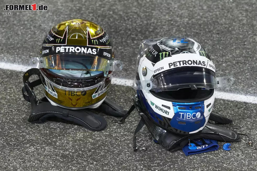 Foto zur News: Lewis Hamilton (Mercedes) und Valtteri Bottas (Mercedes)