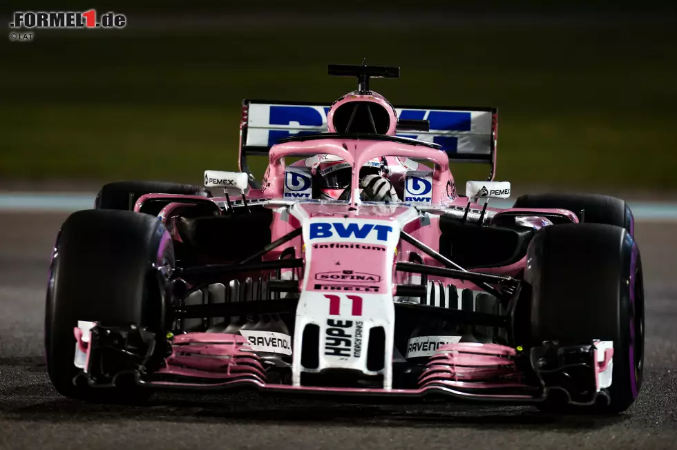 Foto zur News: Sergio Perez (Racing Point)