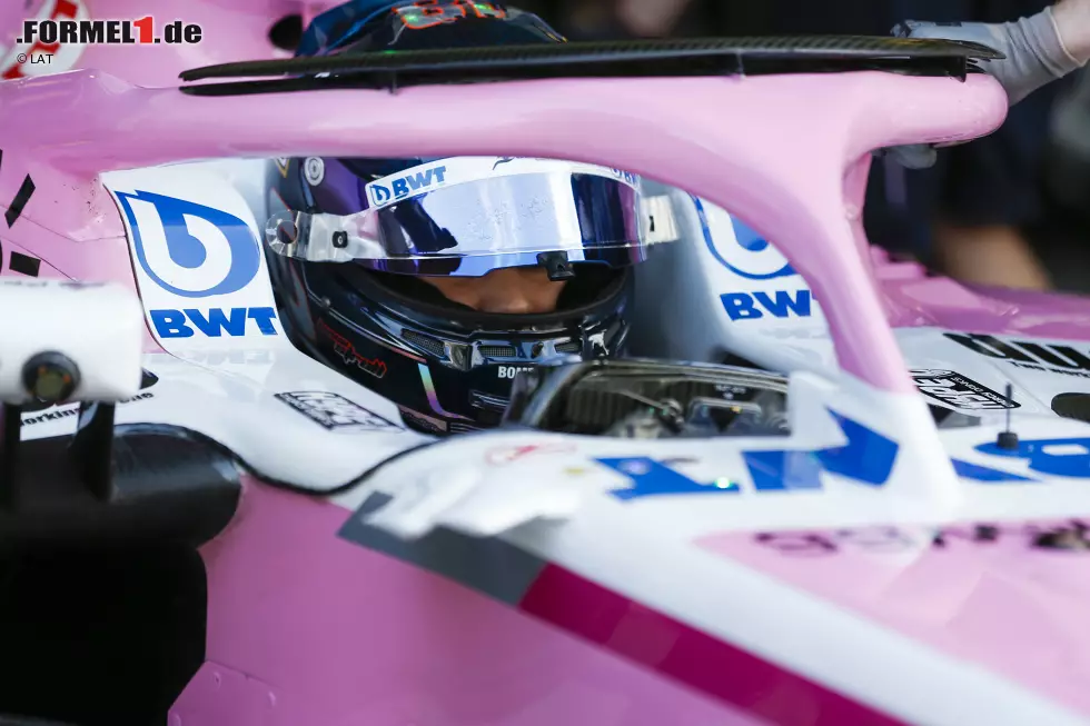 Foto zur News: Lance Stroll (Force India)