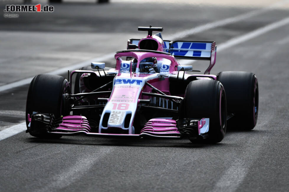 Foto zur News: Lance Stroll (Force India)