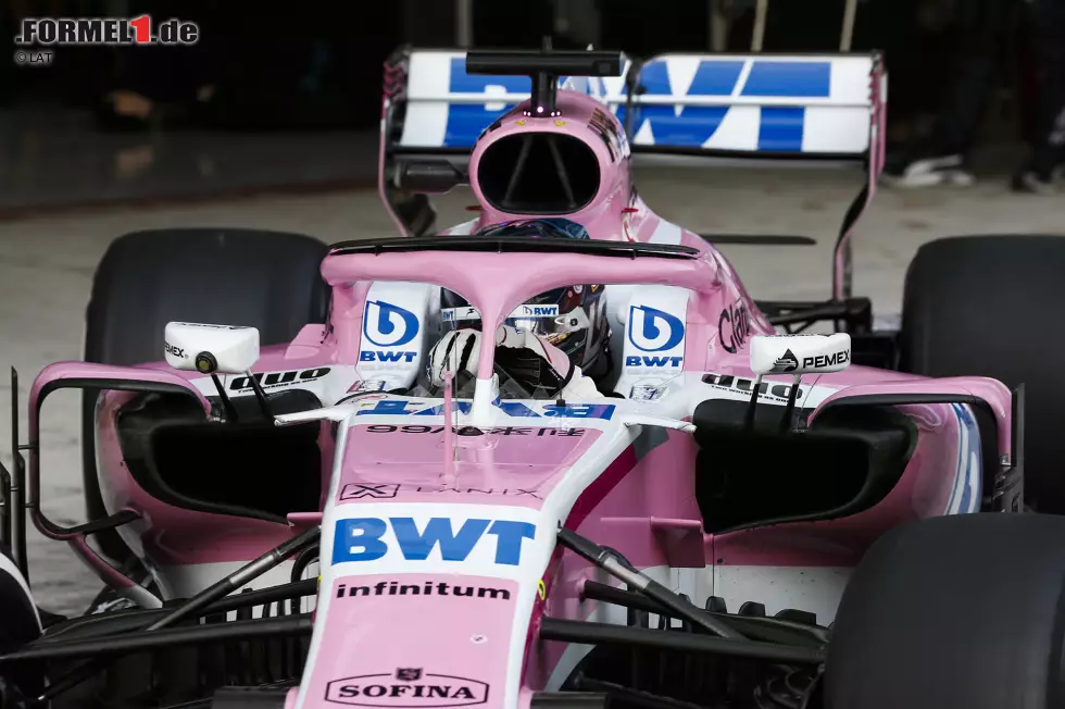 Foto zur News: Lance Stroll (Force India)