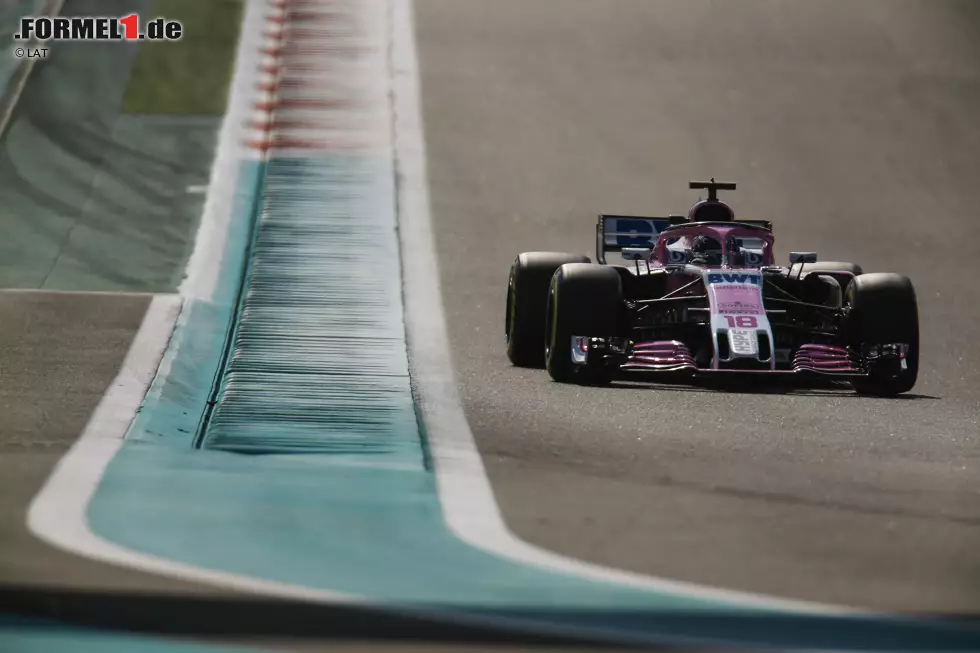 Foto zur News: Lance Stroll (Force India)