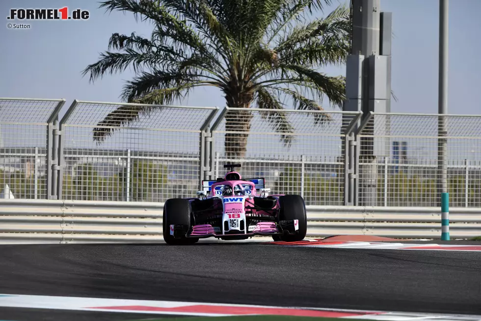 Foto zur News: Lance Stroll (Force India)