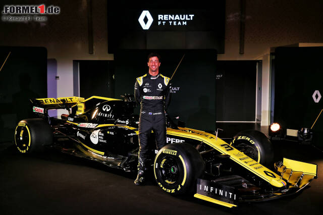 Foto zur News: Daniel Ricciardo glaubt, dass Renault die gleichen Möglichkeiten wie sein Ex-Team Red Bull hat. Jetzt durch weitere Bilder seines neuen Boliden klicken!