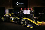 Foto zur News: Nico Hülkenberg, Cyril Abiteboul, Jerome Stoll und Daniel Ricciardo
