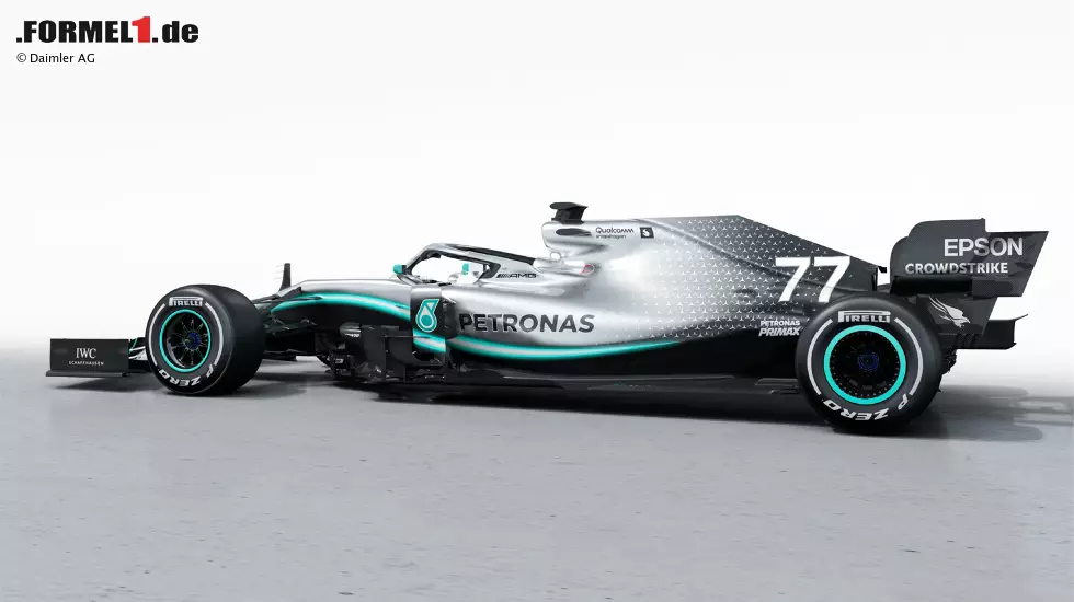 Foto zur News: Mercedes F1 W10 EQ Power+