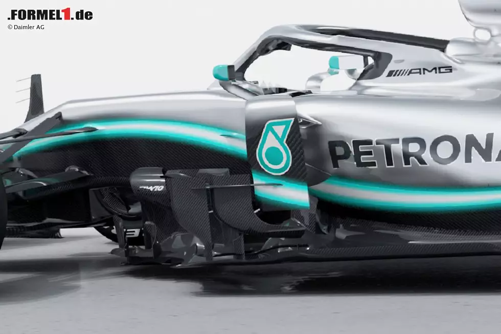 Foto zur News: Mercedes F1 W10 EQ Power+