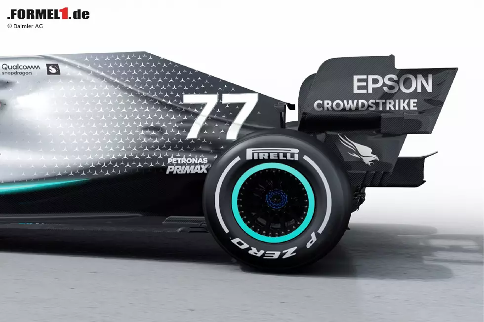 Foto zur News: Mercedes F1 W10 EQ Power+