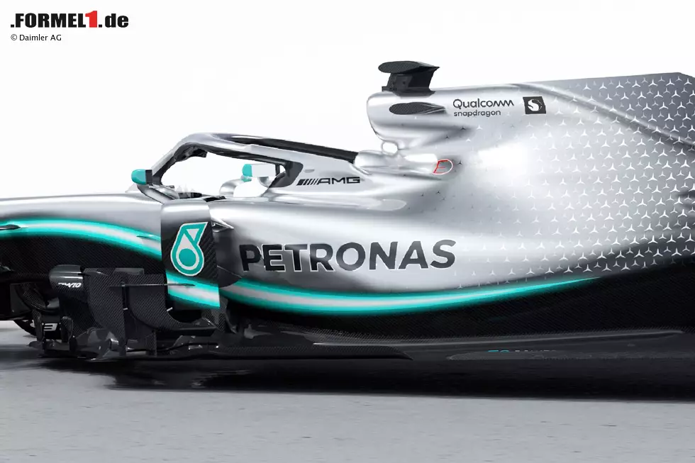 Foto zur News: Mercedes F1 W10 EQ Power+