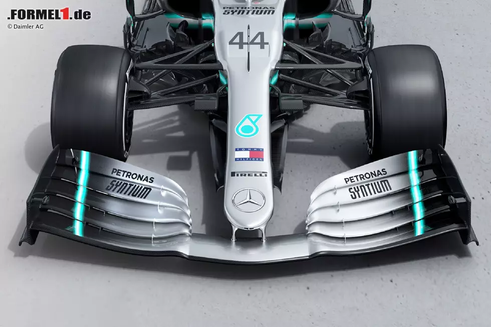 Foto zur News: Mercedes F1 W10 EQ Power+