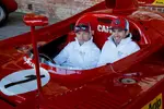 Foto zur News: Kimi Räikkönen und Antonio Giovinazzi (Alfa Romeo)