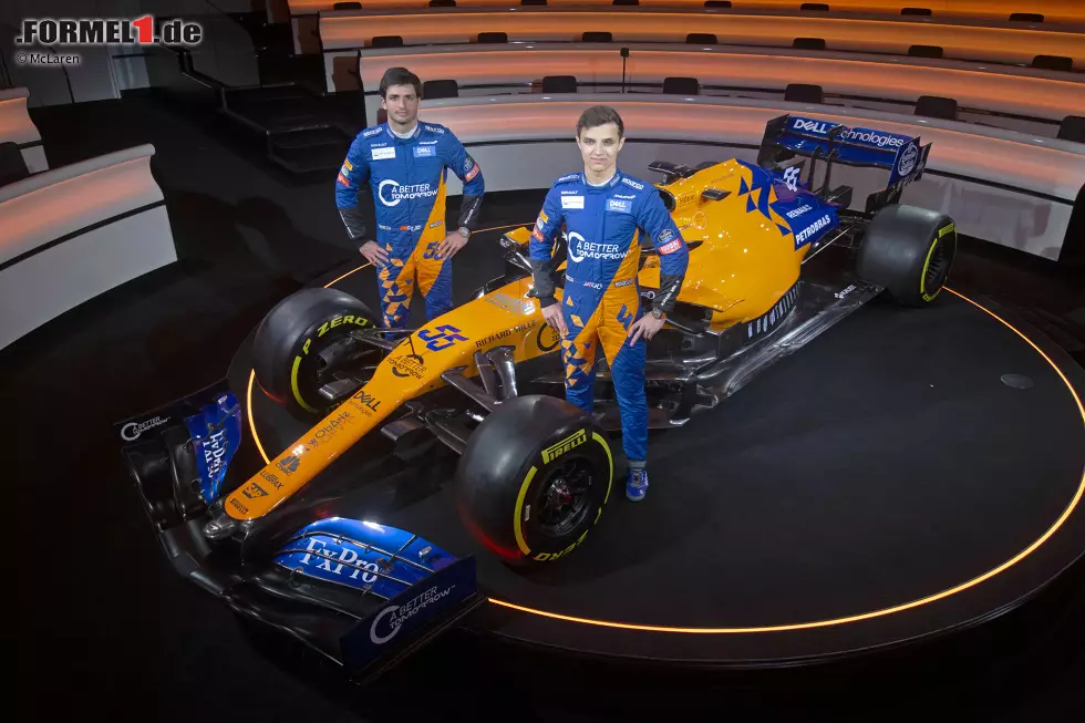 Foto zur News: Lando Norris (McLaren) und Carlos Sainz (McLaren)