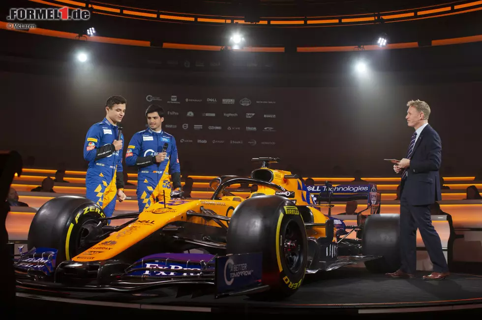 Foto zur News: Lando Norris und Carlos Sainz (McLaren)