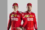 Foto zur News: Sebastian Vettel und Charles Leclerc