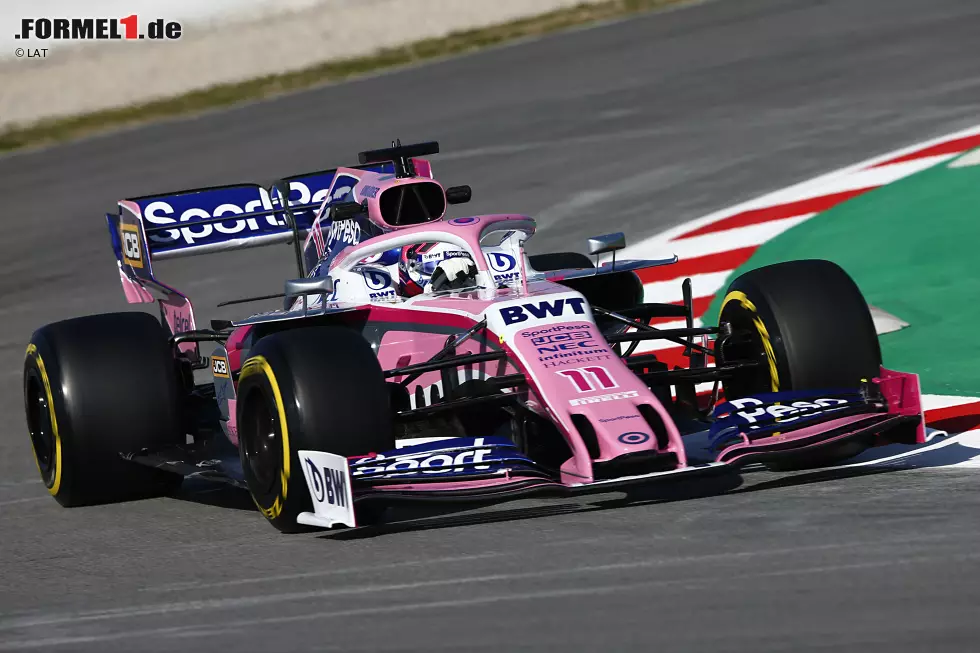 Foto zur News: Sergio Perez (Racing Point)