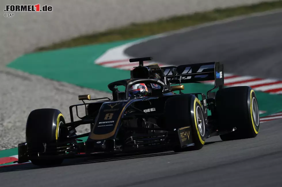 Foto zur News: Romain Grosjean (Haas)