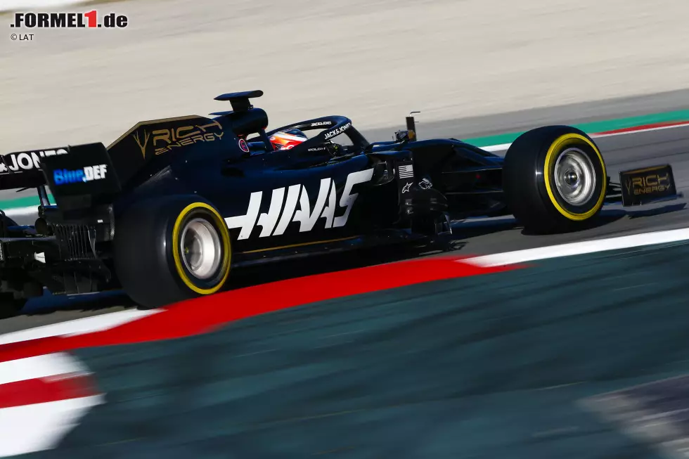 Foto zur News: Romain Grosjean (Haas)