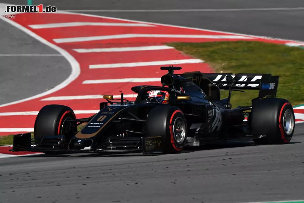 Foto zur News: Romain Grosjean (Haas)