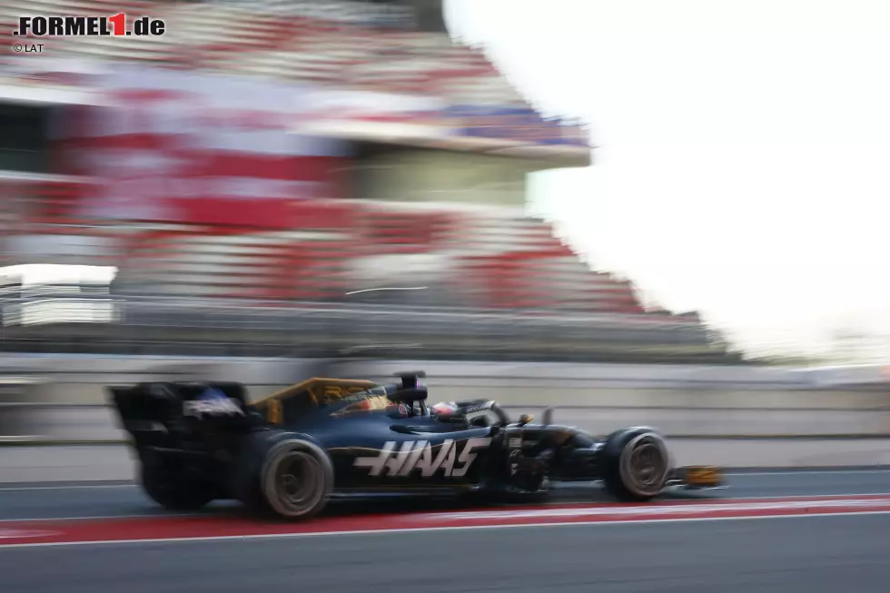 Foto zur News: Romain Grosjean (Haas)