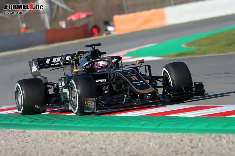 Foto zur News: Romain Grosjean (Haas)