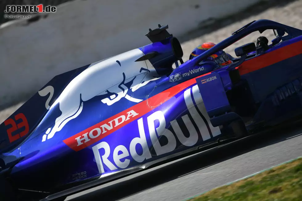 Foto zur News: Alexander Albon (Toro Rosso)