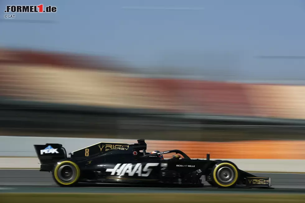 Foto zur News: Romain Grosjean (Haas)