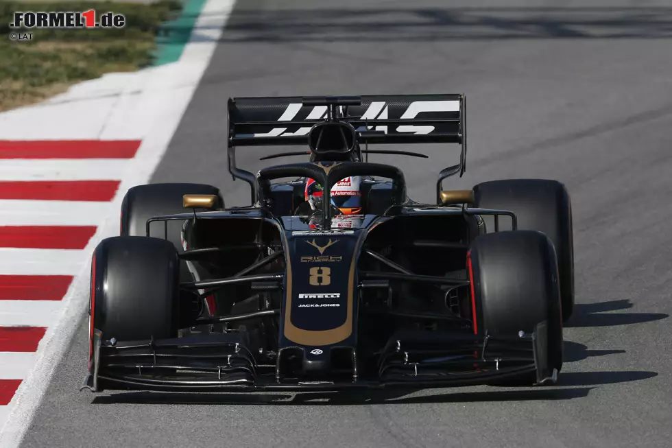 Foto zur News: Romain Grosjean (Haas)