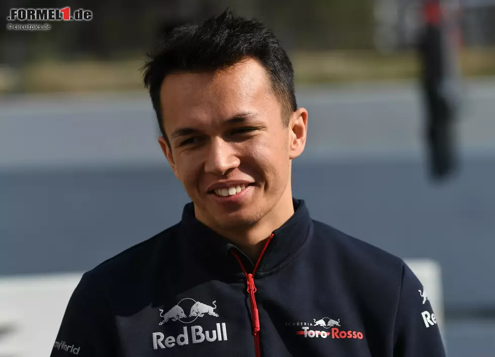 Foto zur News: Alexander Albon (Toro Rosso)