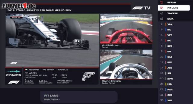 Grund #1: Der exklusive Pitlane-Kanal Grund #1: Der exklusive Pitlane-Kanal