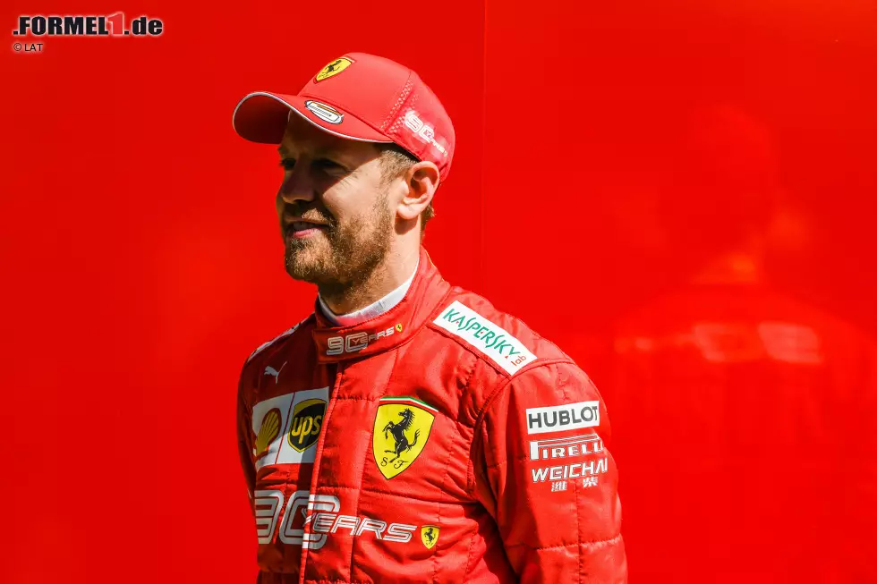 Foto zur News: Sebastian Vettel (Ferrari)