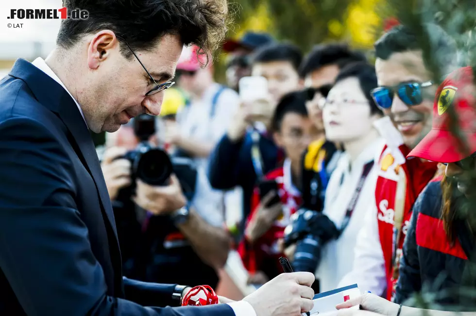 Foto zur News: Mattia Binotto (Ferrari)