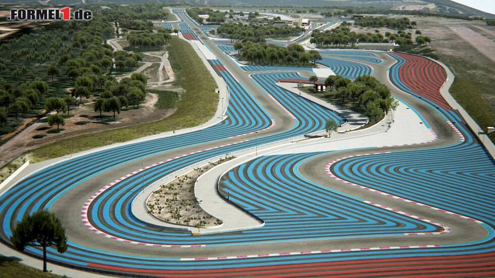 Foto zur News: Typische Auslaufzonen des Circuit Paul Ricard