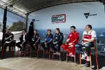 Foto zur News: Toto Wolff, Christian Horner, Franz Tost und Otmar Szafnauer