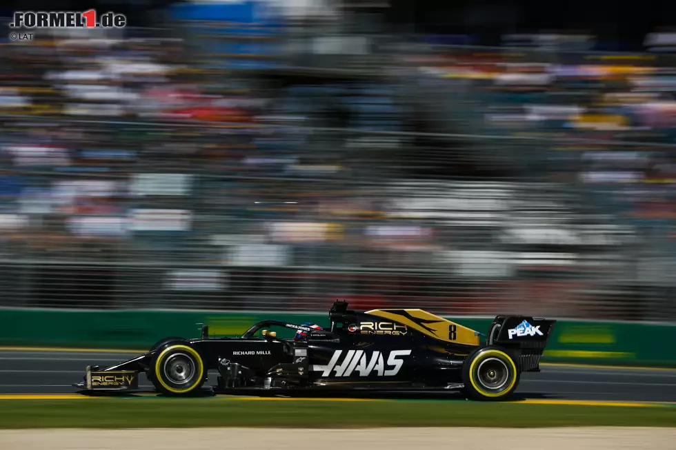 Foto zur News: Romain Grosjean (Haas)