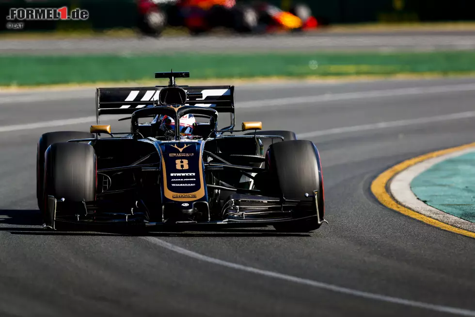 Foto zur News: Romain Grosjean (Haas)