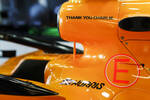 Foto zur News: Lando Norris (McLaren) und Charlie Whiting