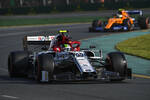 Foto zur News: Antonio Giovinazzi (Alfa Romeo) und Lando Norris (McLaren)
